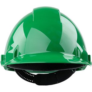 G3000C Vented Short-Peak Slip-Ratchet Safety Helmet