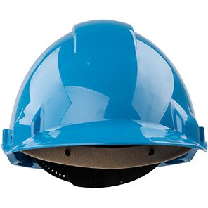 G3000D Vented Short-Peak Slip-Ratchet Safety Helmet