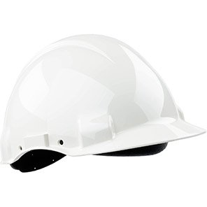 G3001C Unvented Short-Peak Slip-Ratchet Safety Helmet