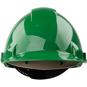 G3000D Vented Short-Peak Slip-Ratchet Safety Helmet