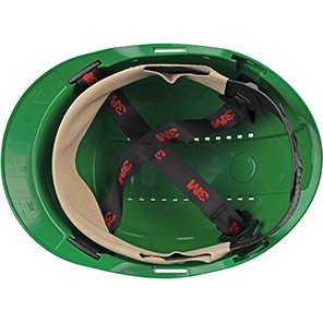 G3000D Vented Short-Peak Slip-Ratchet Safety Helmet