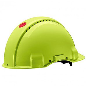 G3000C Hi-Vis Vented Short-Peak Slip-Ratchet Safety Helmet