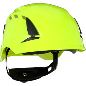SecureFit X5514V-CE Hi-Vis Vented Wheel-Ratchet Safety Helmet