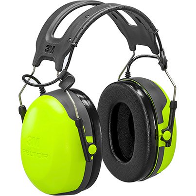 3M PELTOR CH-3 FLX2 Overhead Listen-Only Ear Defenders