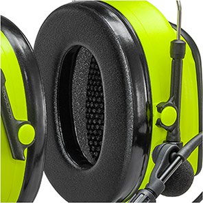 3M PELTOR LiteCom Plus Hi-Vis Overhead Two-Way Radio Ear Defenders