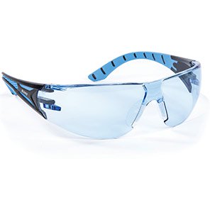 STREAM Blue Blue-Lens Safety Glasses