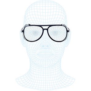 Lancaster Clear-Lens Safety Glasses