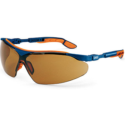 uvex i-vo Safety Glasses with Brown Lenses