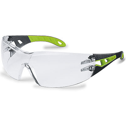 uvex Pheos Clear-Lens Safety Glasses (Small)