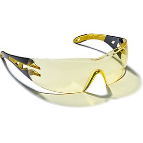 uvex Pheos Yellow-Lens Safety Glasses