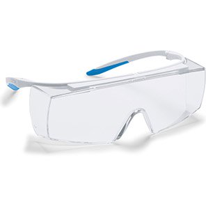 Super F OTG CR Clear-Lens Safety Overglasses