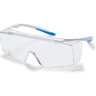 uvex Super F OTG CR Clear-Lens Safety Overglasses
