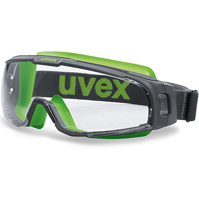 uvex U-Sonic Clear-Lens Safety Goggles
