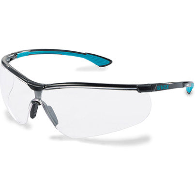 uvex Sportstyle Clear-Lens Safety Glasses