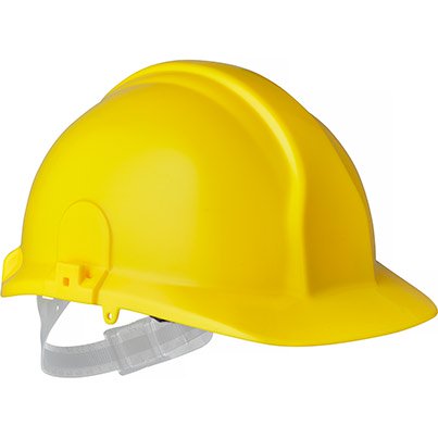 Champion Plus Unvented Slip-Ratchet Safety Helmet