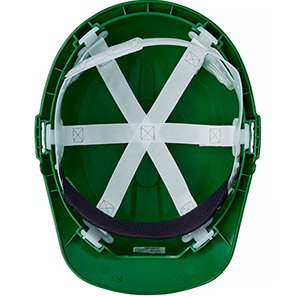 Champion Plus Unvented Slip-Ratchet Safety Helmet