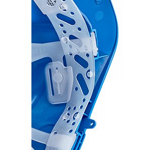 Champion Unvented Slip-Ratchet Safety Helmet