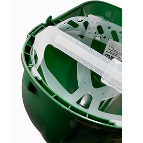 Champion Unvented Slip-Ratchet Safety Helmet