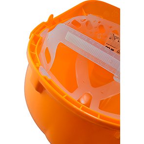 Champion Unvented Slip-Ratchet Safety Helmet