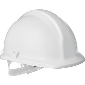 Champion Plus Unvented Reduced-Peak Slip-Ratchet Safety Helmet
