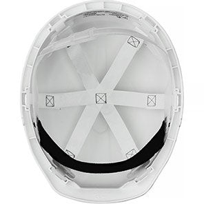 Champion Plus Unvented Reduced-Peak Slip-Ratchet Safety Helmet