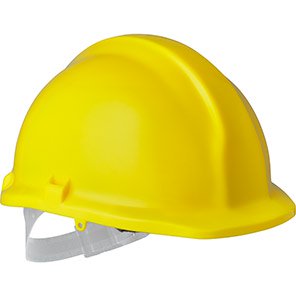 Champion Plus Unvented Reduced-Peak Slip-Ratchet Safety Helmet