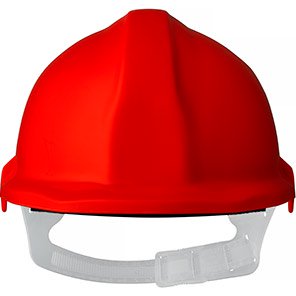Champion Plus Unvented Reduced-Peak Slip-Ratchet Safety Helmet