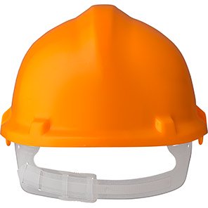 Champion Plus Unvented Reduced-Peak Slip-Ratchet Safety Helmet