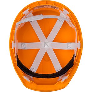 Champion Plus Unvented Reduced-Peak Slip-Ratchet Safety Helmet