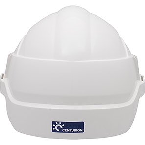 Vision Plus Unvented Reduced-Peak Wheel-Ratchet Safety Helmet