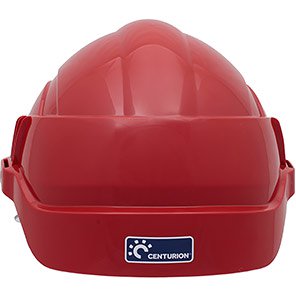Vision Plus Unvented Reduced-Peak Wheel-Ratchet Safety Helmet