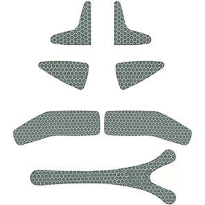 High-Intensity Reflective Helmet Stickers (Pack of Five Sheets)