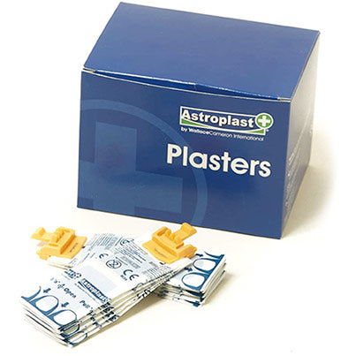 Wallace Cameron Astroplast Pull ’n’ Open Blue Detectable Plasters (Pack of 150)