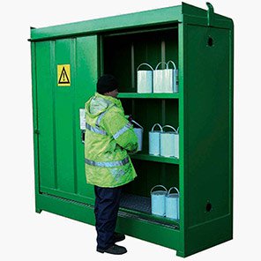 Empteezy Chemstor 48-Space Bunded Chemical Storage Container