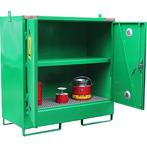 Empteezy Chemstor 20-Space Bunded Chemical Storage Container