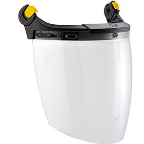 VIZEN Clear Helmet-Mounted Face Shield
