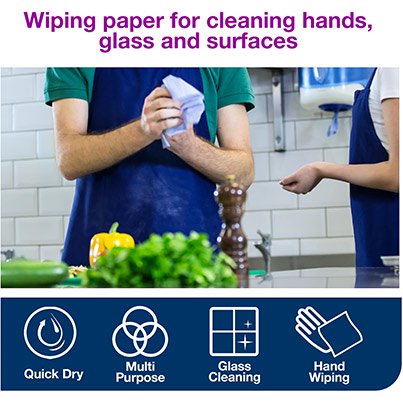 M2 Centrefeed Wiping Paper Roll 165m (Case of 6)