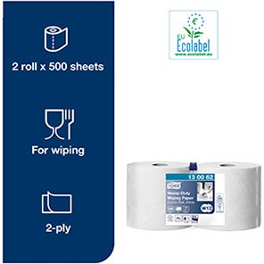 Combi Heavy-Duty Wiping Paper Towel Roll 170m (Case of 2)