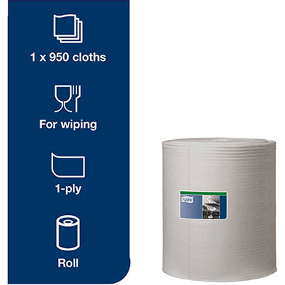 W1 Combi Industrial Cleaning Cloths Roll 361m