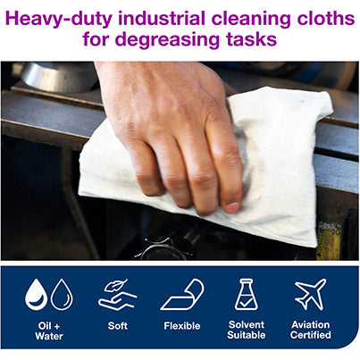 Combi Heavy-Duty Cleaning Cloths Roll 106m