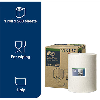 Combi Heavy-Duty Cleaning Cloths Roll 106m