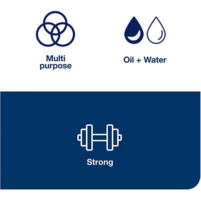 Combi Heavy-Duty Cleaning Cloths Roll 106m