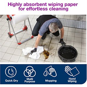 W1  Wiping Paper Plus Towel Roll 510m