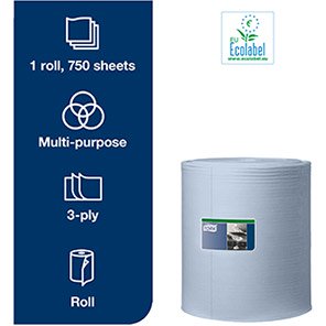 W1 Industrial Heavy-Duty Wiping Paper Roll