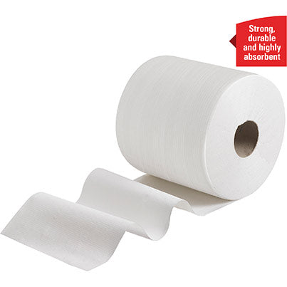 WypAll X80 Power Clean 8347 Cleaning Cloths Roll 160m