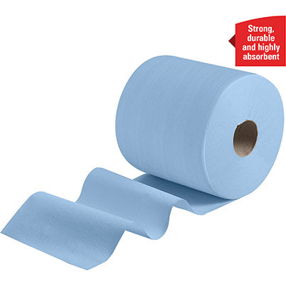 WypAll X80 Power Clean 8347 Cleaning Cloths Roll 160m