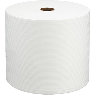 Kimberly-Clark WypAll X70 8348 White Reusable Cleaning Cloths Roll 365m