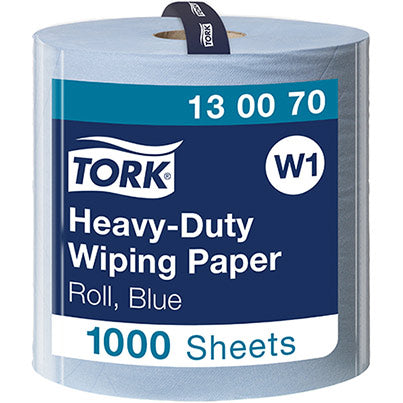 W1 Heavy-Duty Wiping Paper Towel Roll 340m