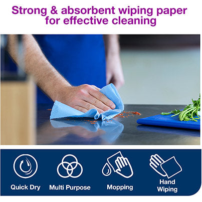 W1 Wiping Paper Plus Towel Roll 510m