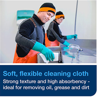 W4  Folded Industrial Cleaning Cloths Pack (Box of 4)